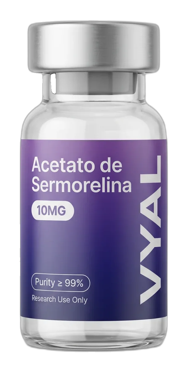 Vial Acetato de Sermorelina 10 mg VYAL