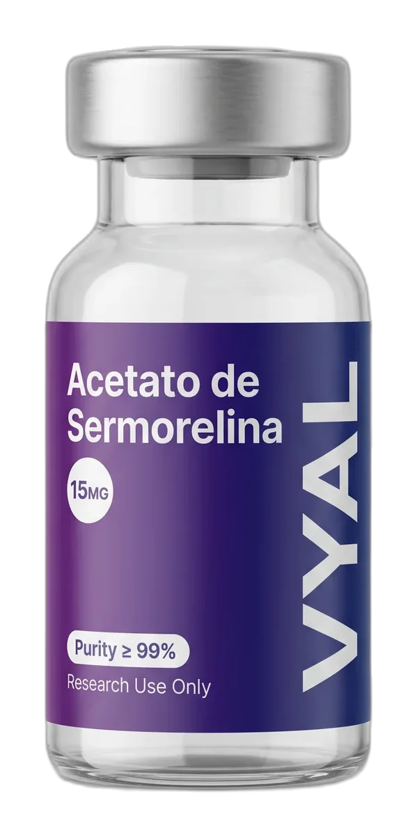 Vial Acetato de Sermorelina 15 mg VYAL