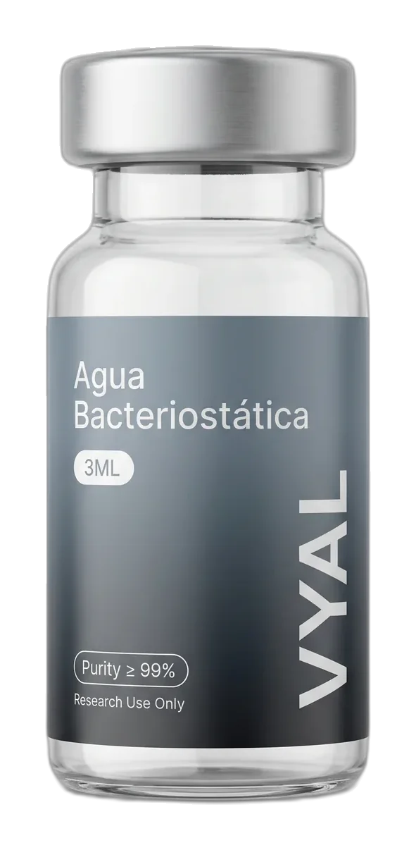 Vial Agua Bacteriostática 3 mL VYAL