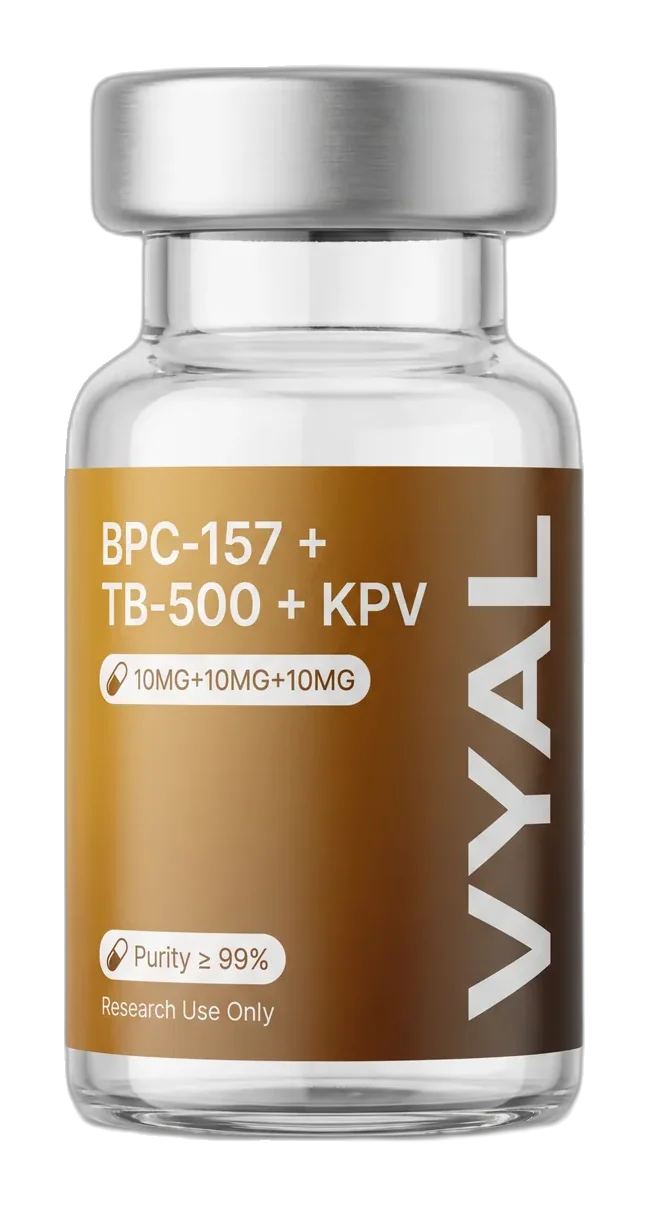 Vial BPC-157 + TB-500 + KPV 10 mg + 10 mg + 10 mg VYAL