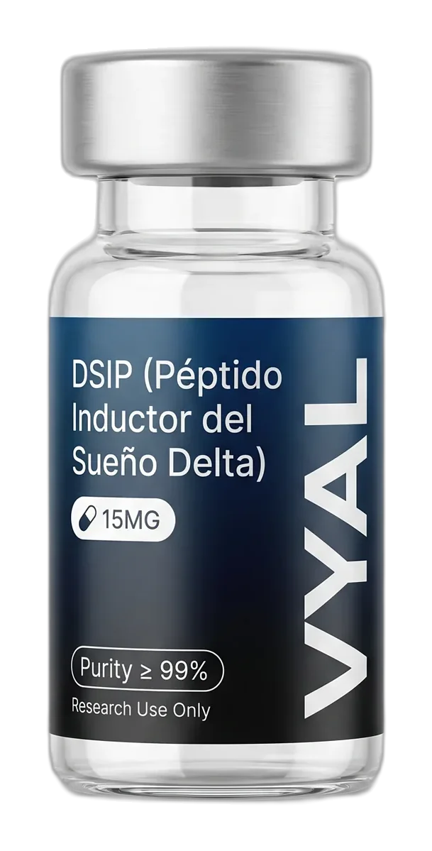 Vial DSIP (Péptido Inductor del Sueño Delta) 15 mg VYAL