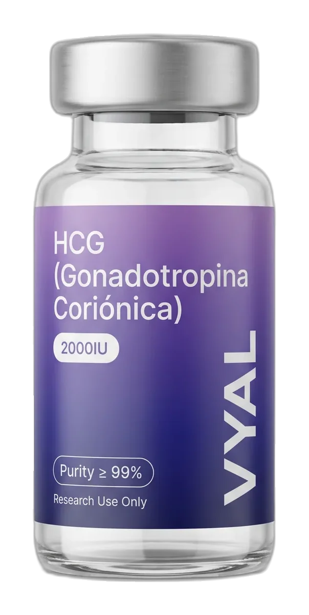 Vial HCG (Gonadotropina Coriónica) 2000 IU VYAL