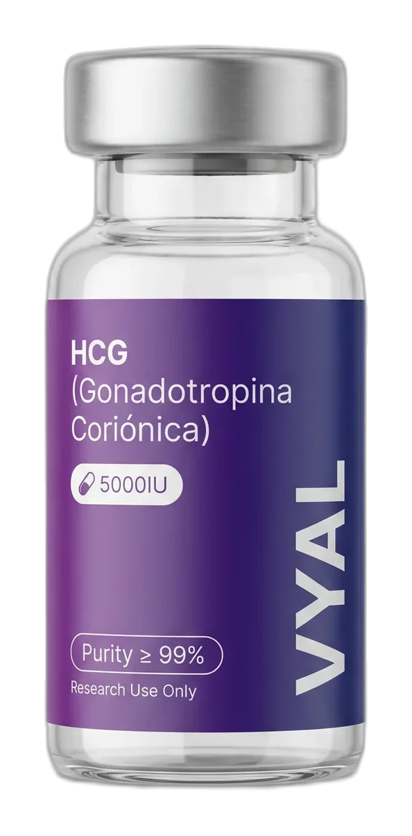 Vial HCG (Gonadotropina Coriónica) 5000 IU VYAL