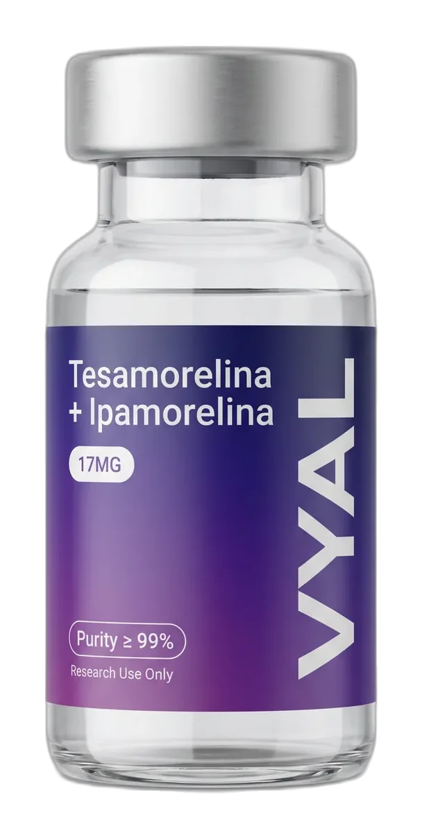 Vial Tesamorelina + Ipamorelina 17 mg VYAL